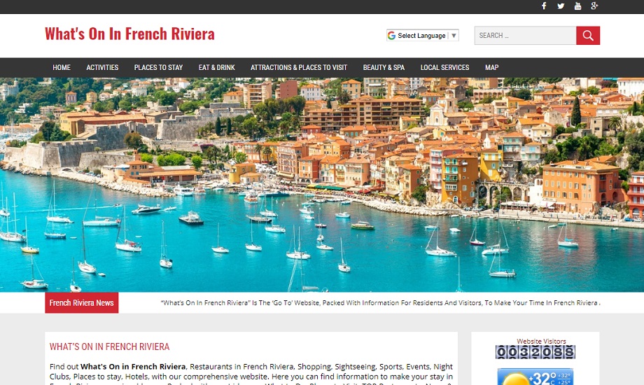 whats on in French Riviera